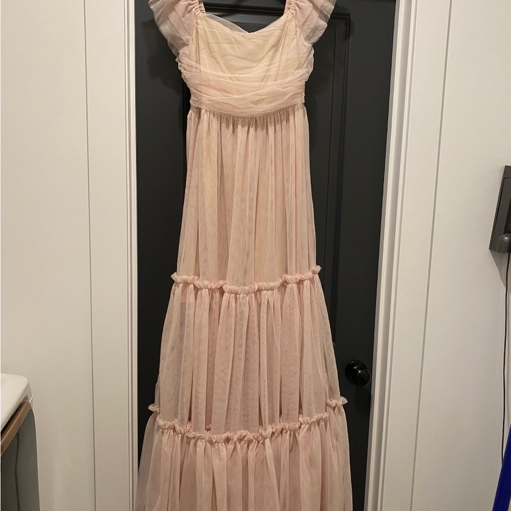 Worth Collective Bella Tulle Maxi Dress - Medium